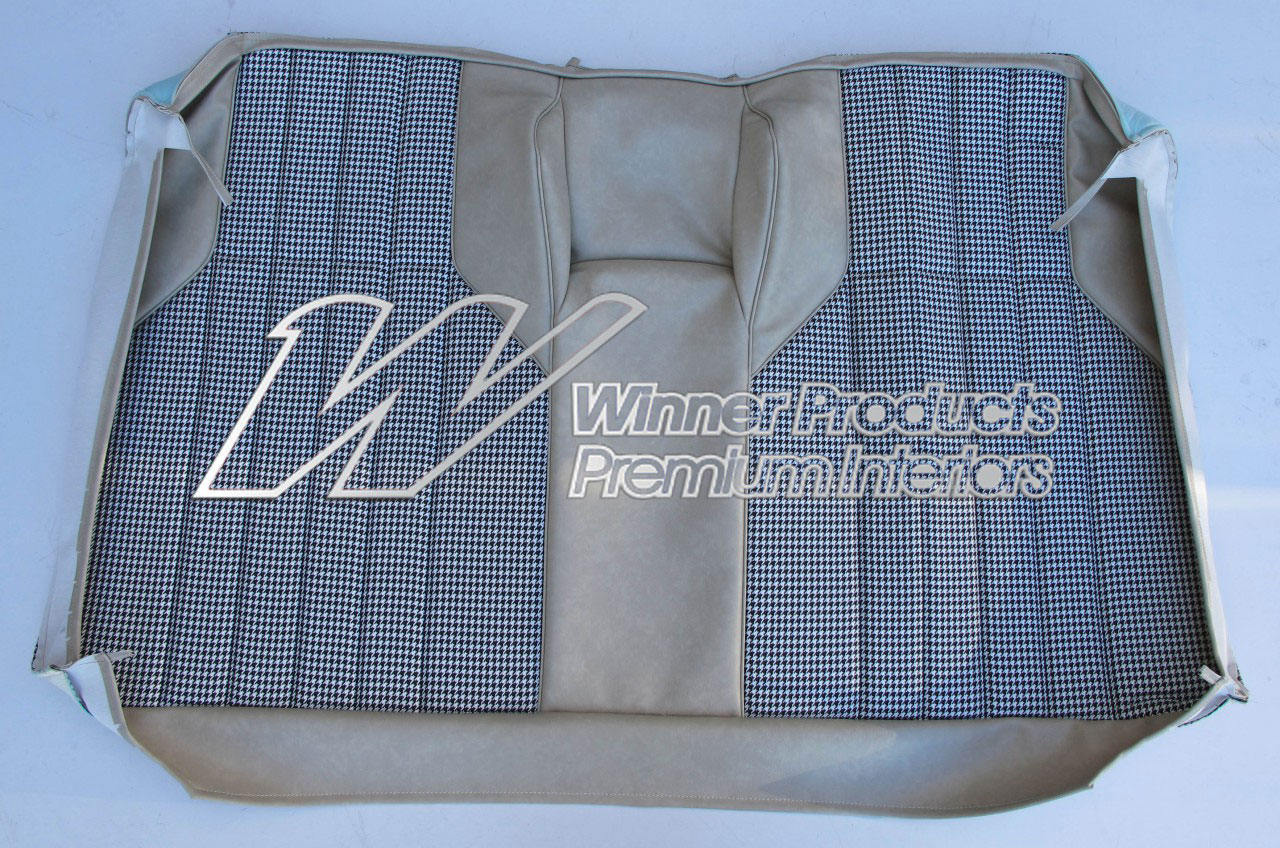 Holden Monaro HT Monaro GTS Coupe 18Y Sandalwood & Black & Houndstooth Seat Covers (Image 8 of 10)