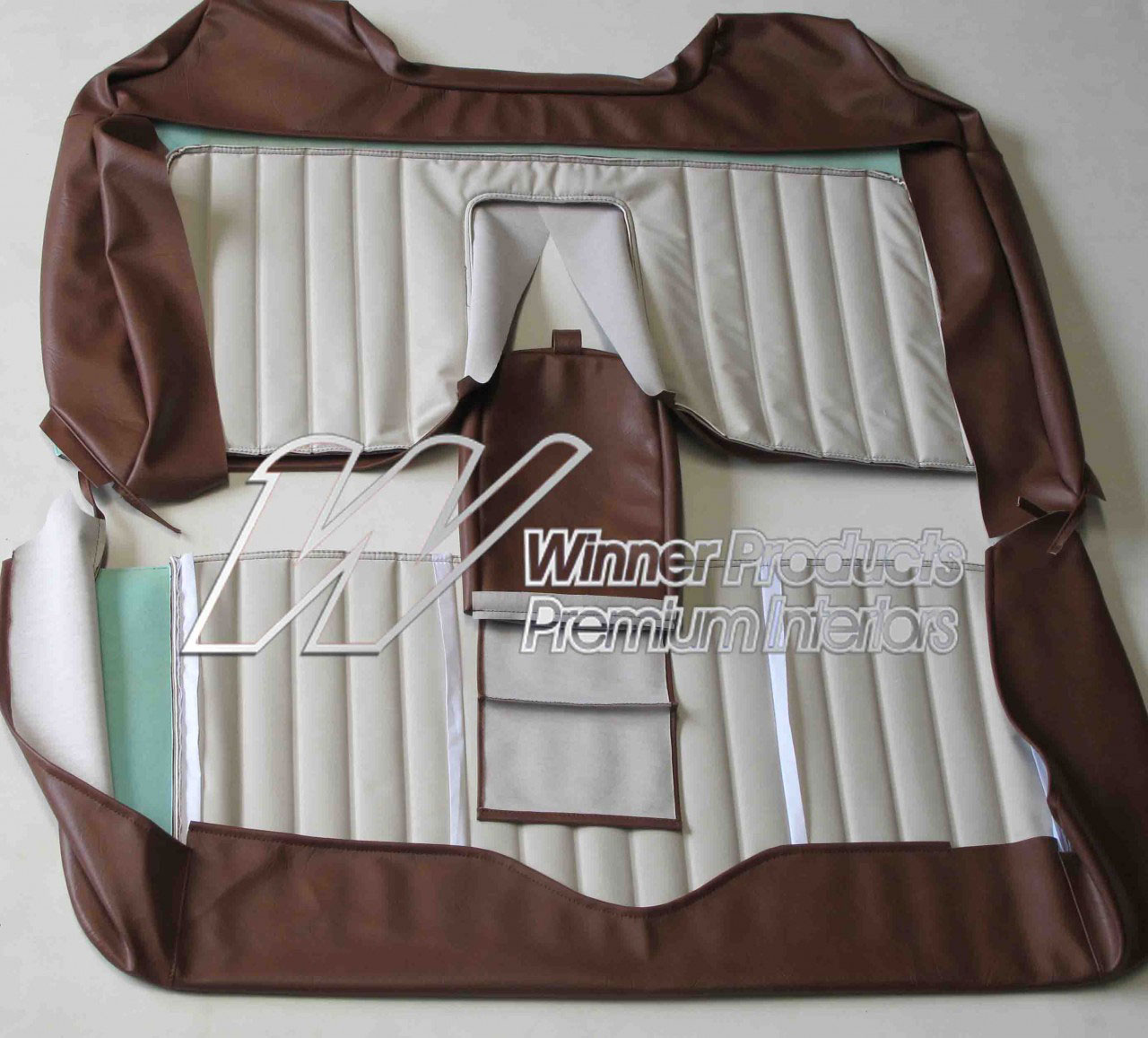 Holden Kingswood HX Kingswood Ute 67V Tan Seat Covers (Image 4 of 5)