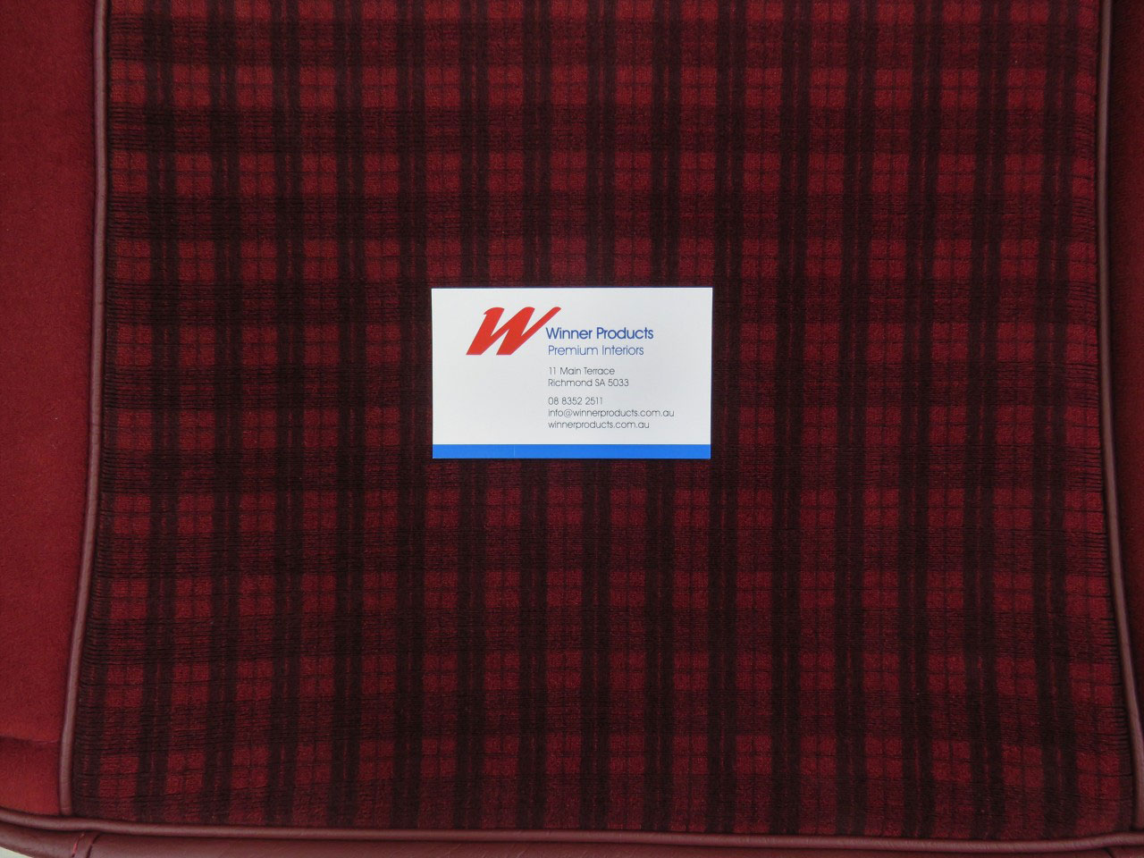 Holden Monaro HX Monaro LE Coupe 76Z Cinnabar Seat Covers (Image 2 of 6)