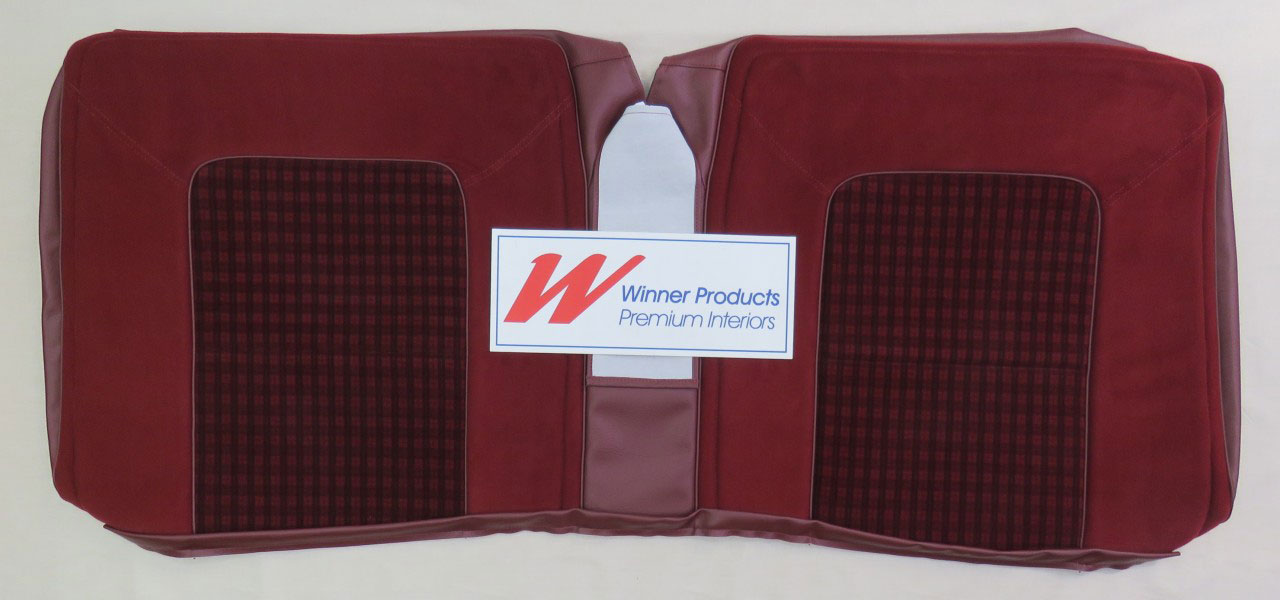 Holden Monaro HX Monaro LE Coupe 76Z Cinnabar Seat Covers (Image 3 of 6)