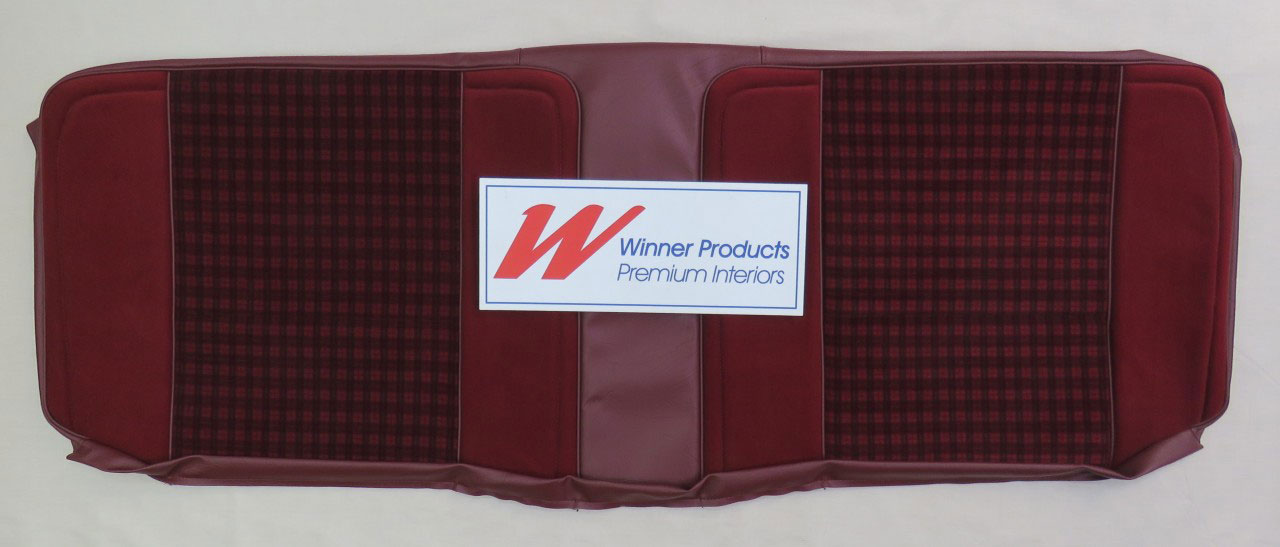 Holden Monaro HX Monaro LE Coupe 76Z Cinnabar Seat Covers (Image 4 of 6)