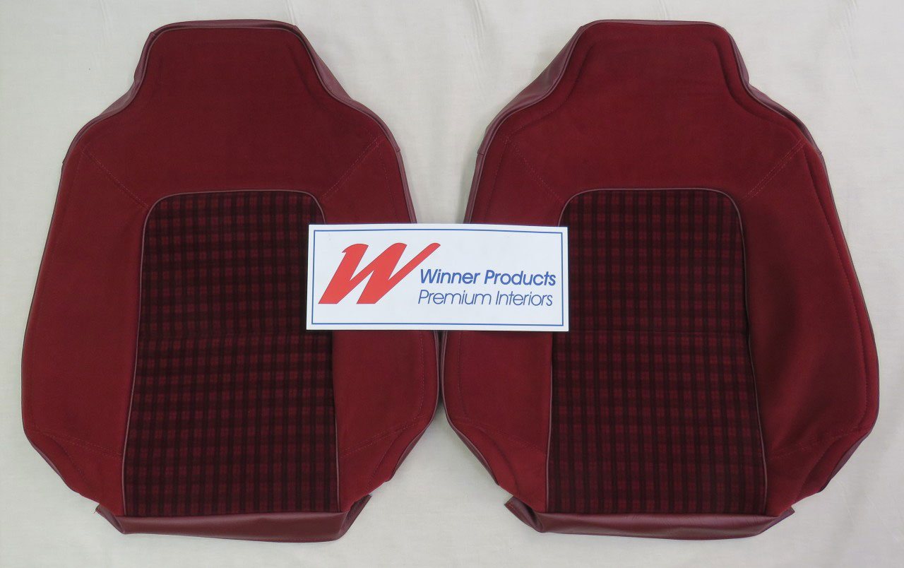 Holden Monaro HX Monaro LE Coupe 76Z Cinnabar Seat Covers (Image 5 of 6)