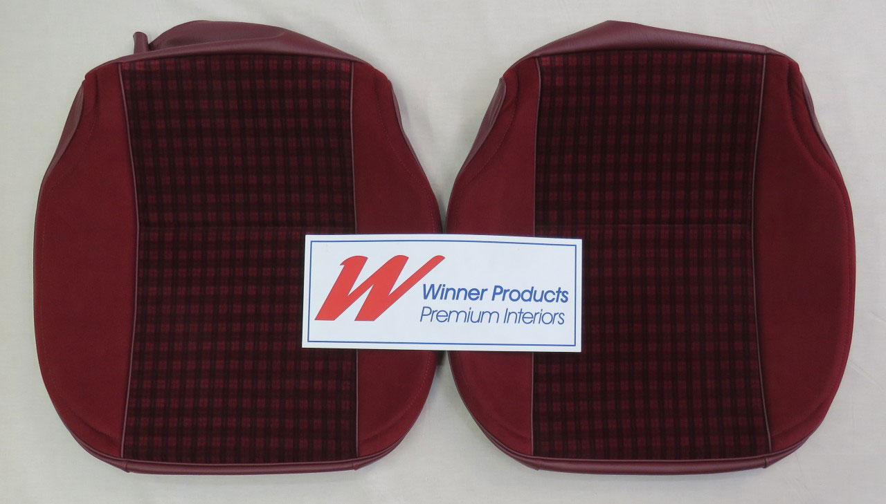 Holden Monaro HX Monaro LE Coupe 76Z Cinnabar Seat Covers (Image 6 of 6)