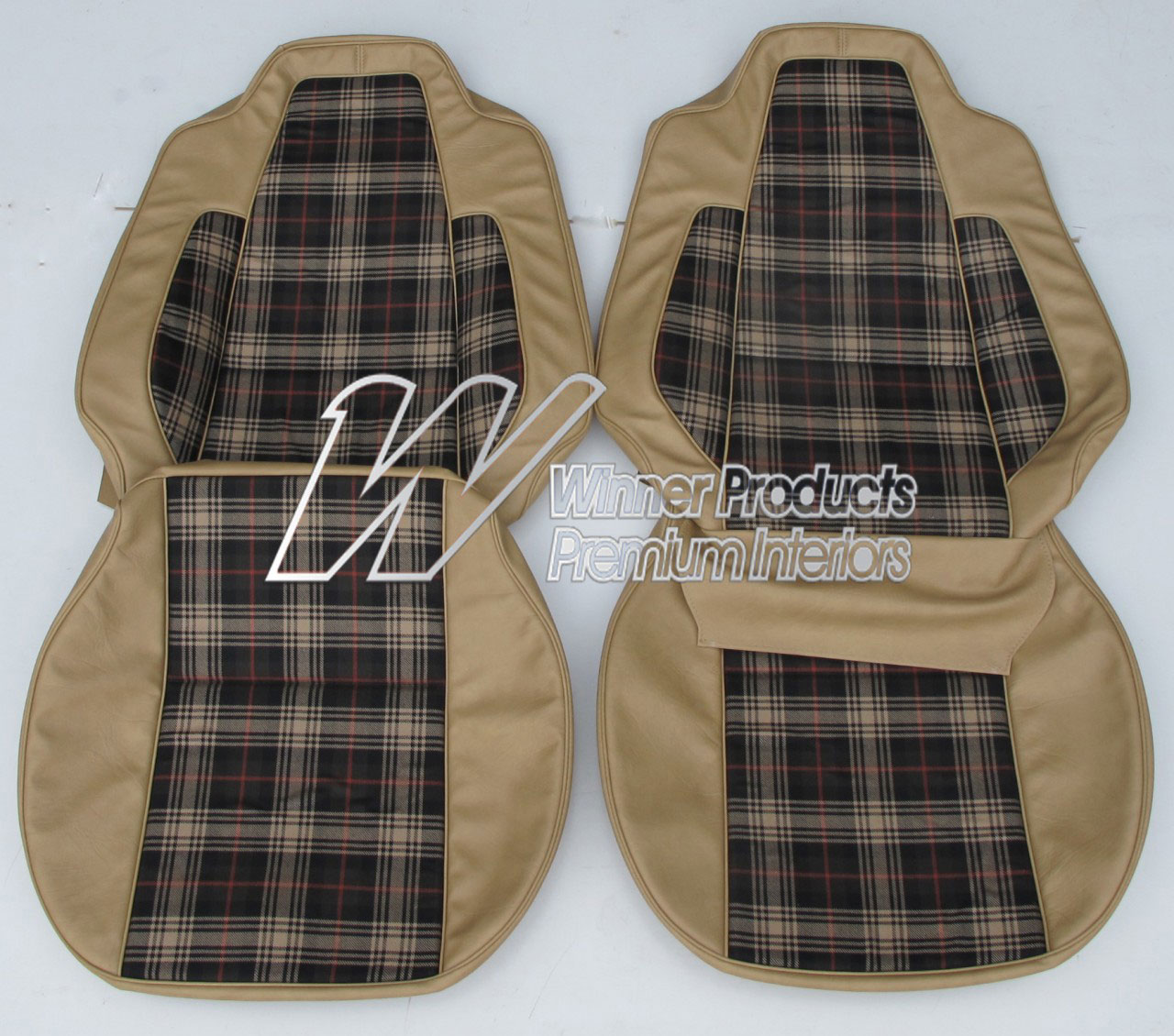 Holden Monaro HZ Monaro GTS Sedan 63X Buckskin & Cloth Seat Covers (Image 3 of 7)