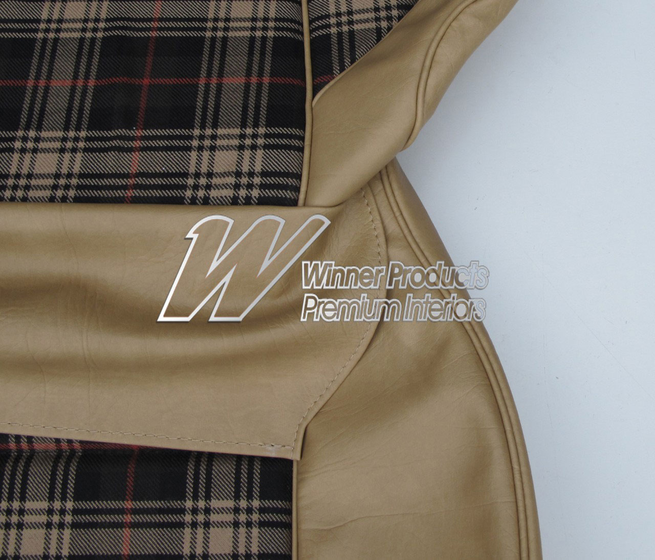 Holden Monaro HZ Monaro GTS Sedan 63X Buckskin & Cloth Seat Covers (Image 4 of 7)