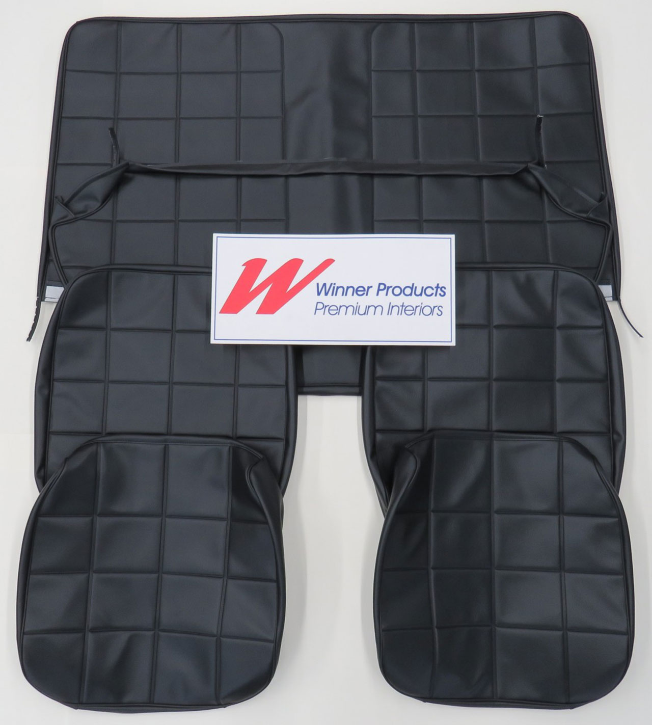 Holden Torana LC Torana S Sedan 40D Black Seat Covers (Image 3 of 12)