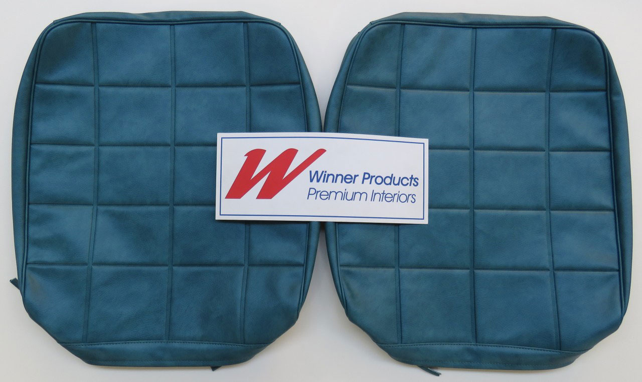 Holden Torana LC Torana S Sedan 43A Turquoise Mist Seat Covers (Image 2 of 6)