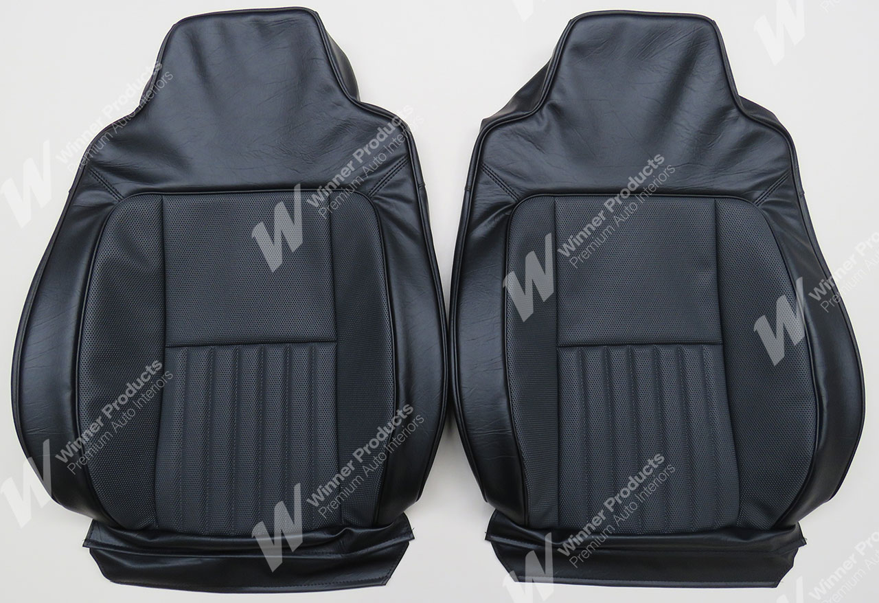 Holden Torana LH Torana SLR Sedan 19V Black Seat Covers (Image 2 of 7)