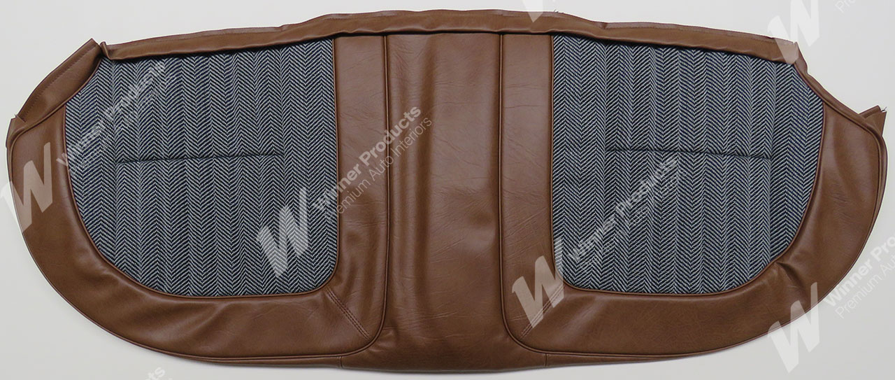 Holden Torana LH Torana SLR Sedan 66X Chestnut & Herringbone Seat Covers (Image 5 of 7)