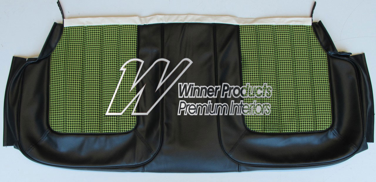 Holden Torana LJ Torana GTR Coupe 40Z Black & Houndstooth Seat Covers (Image 9 of 11)