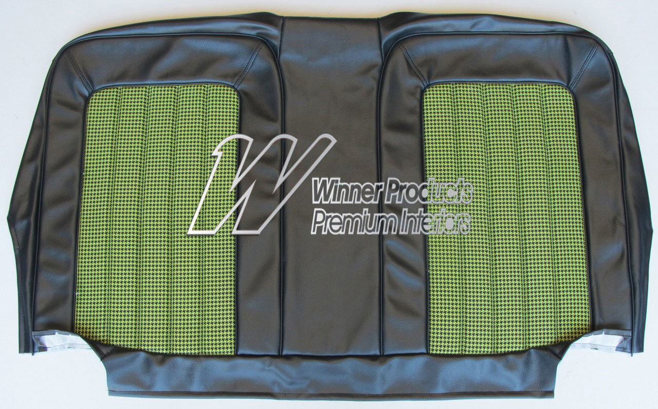 Holden Torana LJ Torana GTR Coupe 40Z Black & Houndstooth Seat Covers (Image 11 of 11)