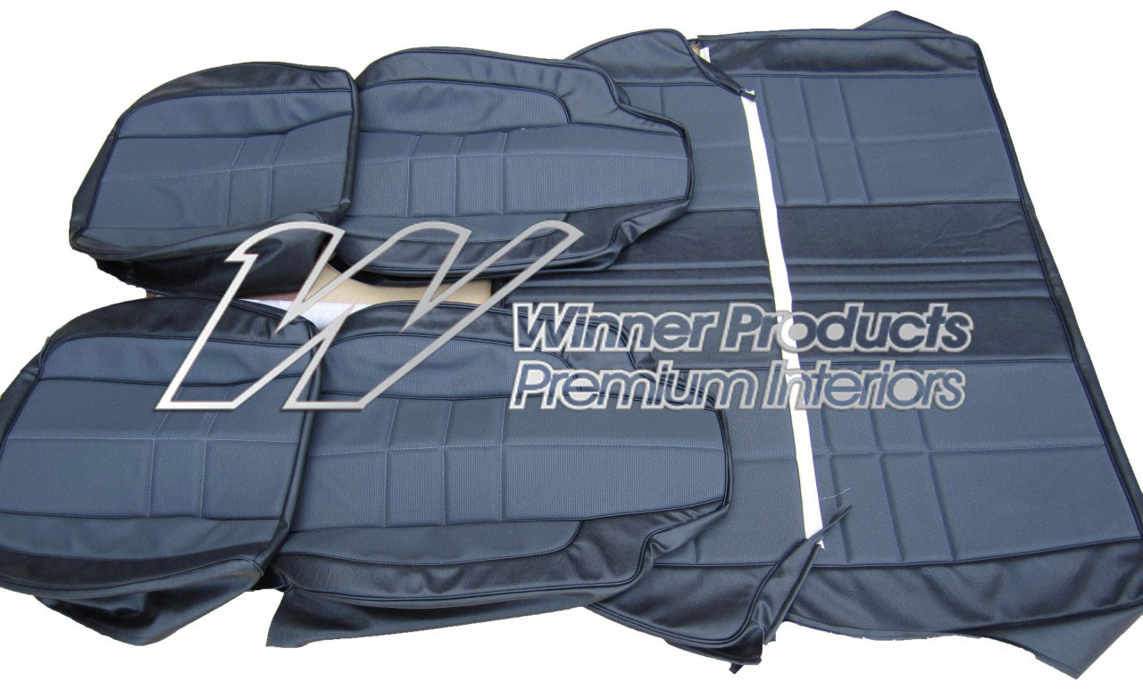 Holden Torana LX Torana SLR Sedan 18V Slate Black Seat Covers (Image 2 of 7)