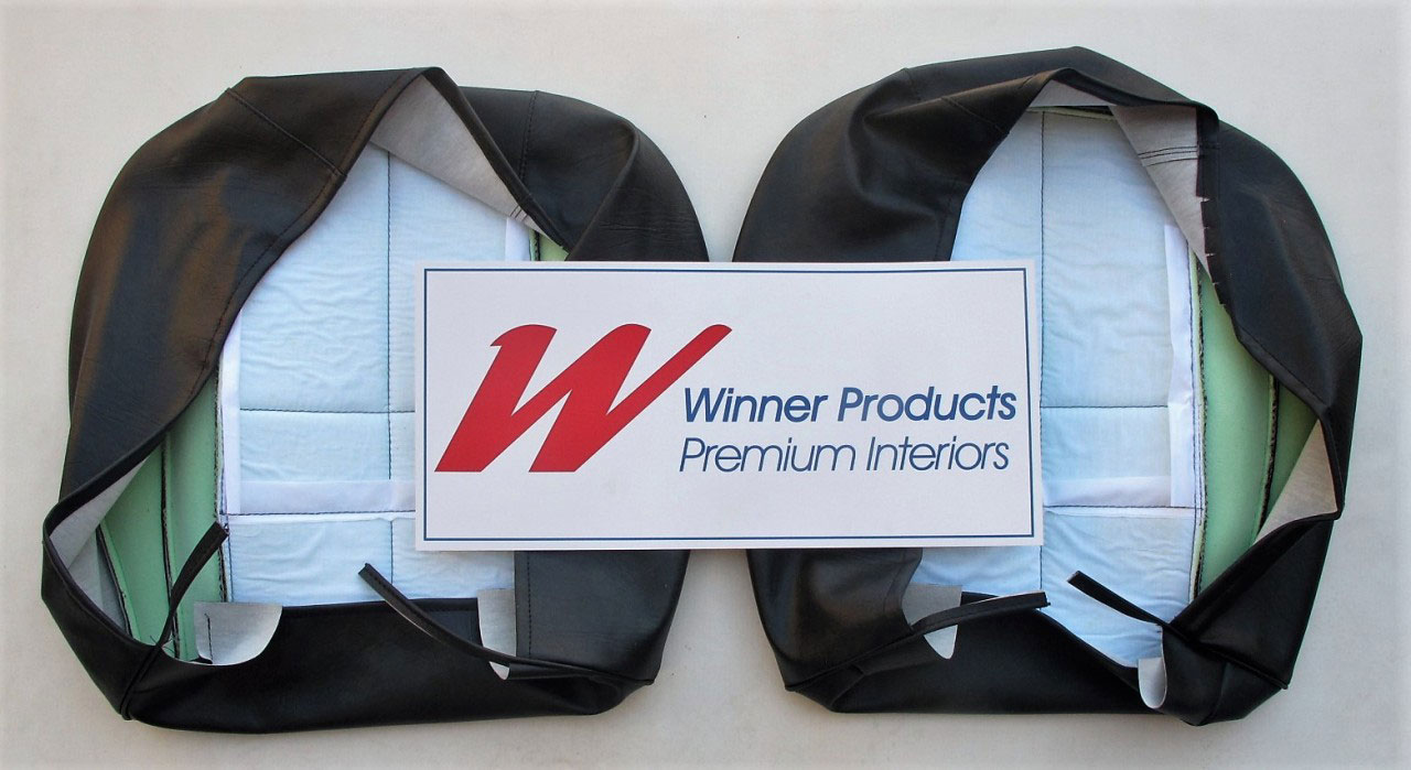 Holden Torana LX Torana SLR Sedan 18X Slate Black Seat Covers (Image 2 of 10)