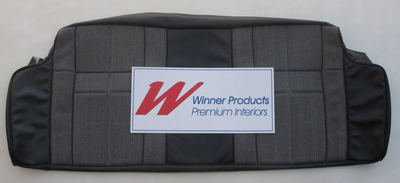 Holden Torana LX Torana SLR Sedan 18X Slate Black Seat Covers (Image 3 of 10)