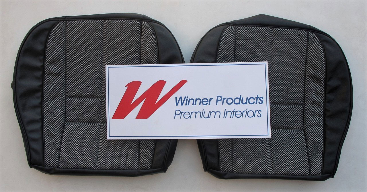 Holden Torana LX Torana SLR Sedan 18X Slate Black Seat Covers (Image 10 of 10)