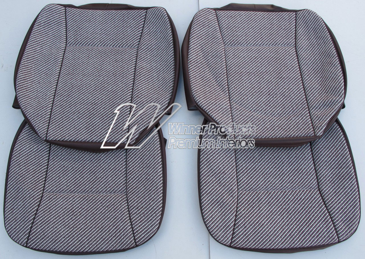 Holden Commodore VH SS Sedan 79T Claret Seat Covers (Image 2 of 5)