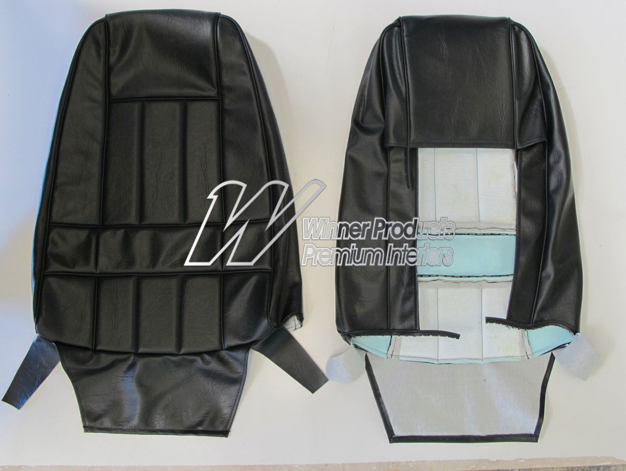Ford GT XA GT Coupe B Black Seat Covers (Image 12 of 12)