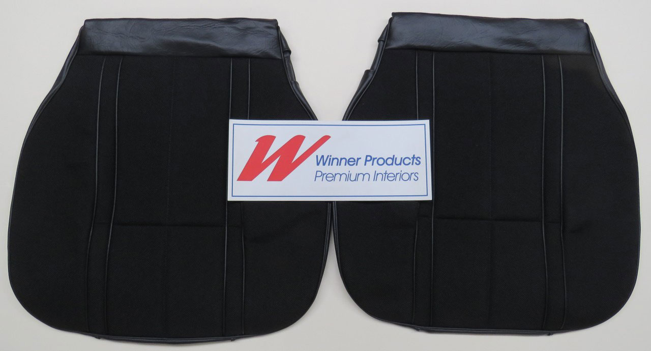 Ford GT XB GT Sedan B2 Black Seat Covers (Image 5 of 10)