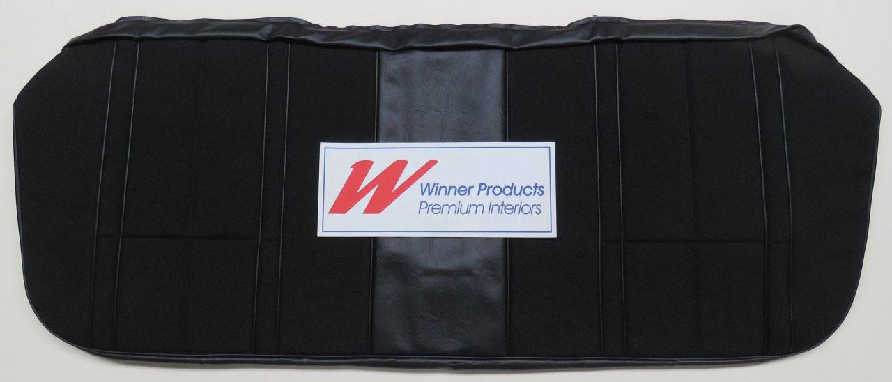 Ford GT XB GT Sedan B2 Black Seat Covers (Image 7 of 10)