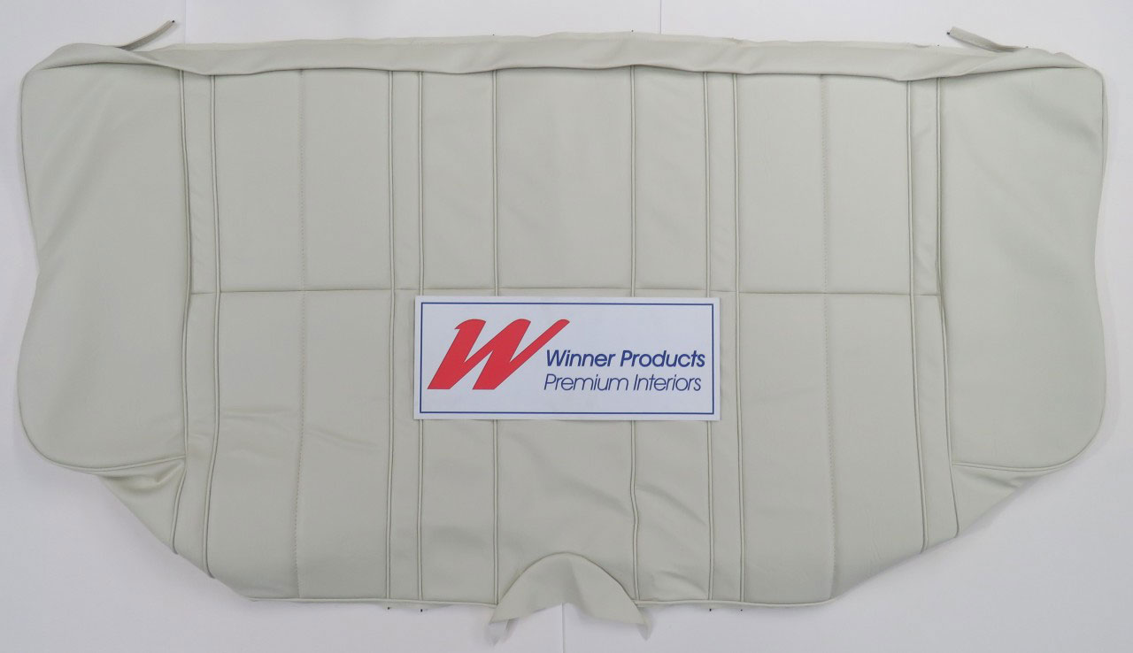 Ford Fairmont XB Fairmont Coupe W White Seat Covers (Image 3 of 6)