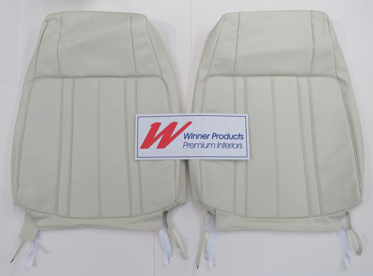 Ford Fairmont XB Fairmont Coupe W White Seat Covers (Image 5 of 6)