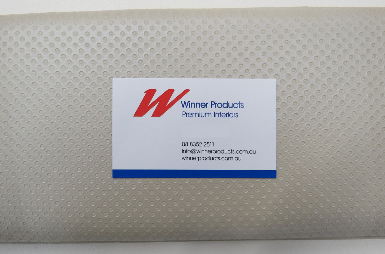 Holden Monaro HK Monaro GTS Coupe 18Y Parchment & Black Sun Visors (Image 2 of 2)